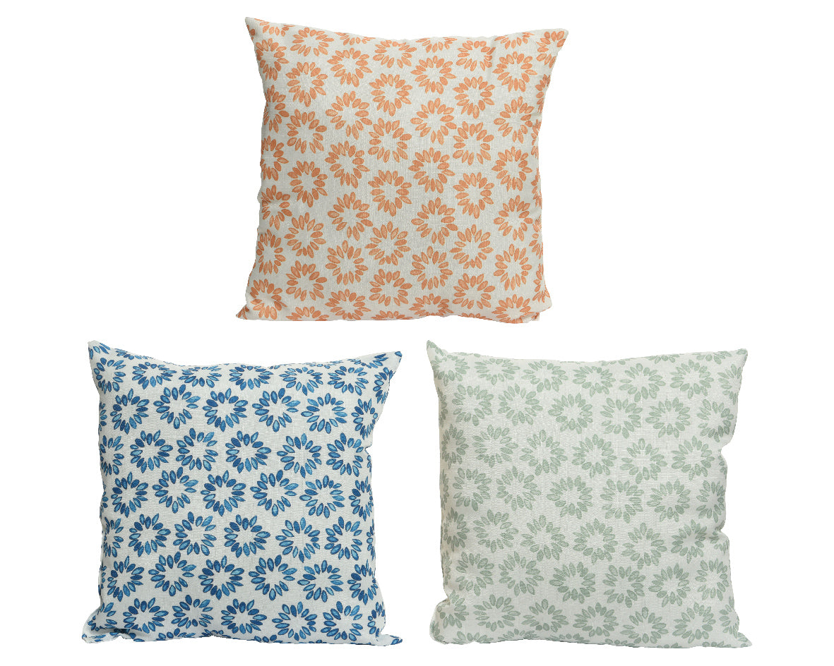 Blumenkissen für den Außenbereich aus Polyester