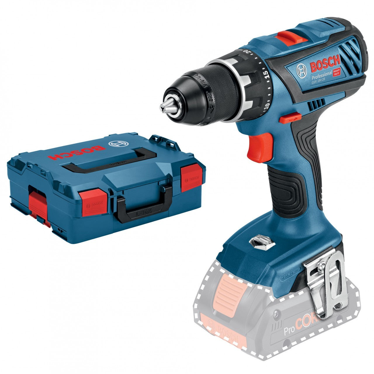 Bosch 18V Bohrmaschine ohne GSR 18V-28 Akku