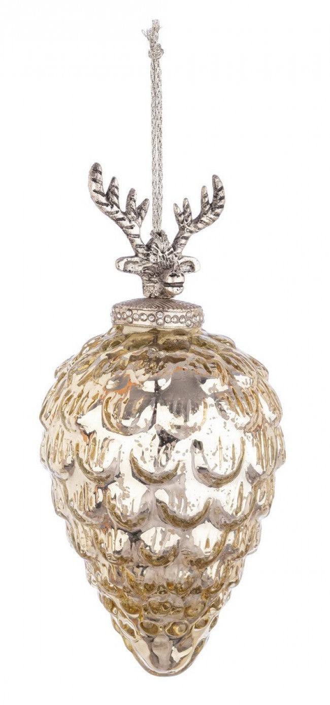 4x Anhänger VT Decorum Pigna Gold