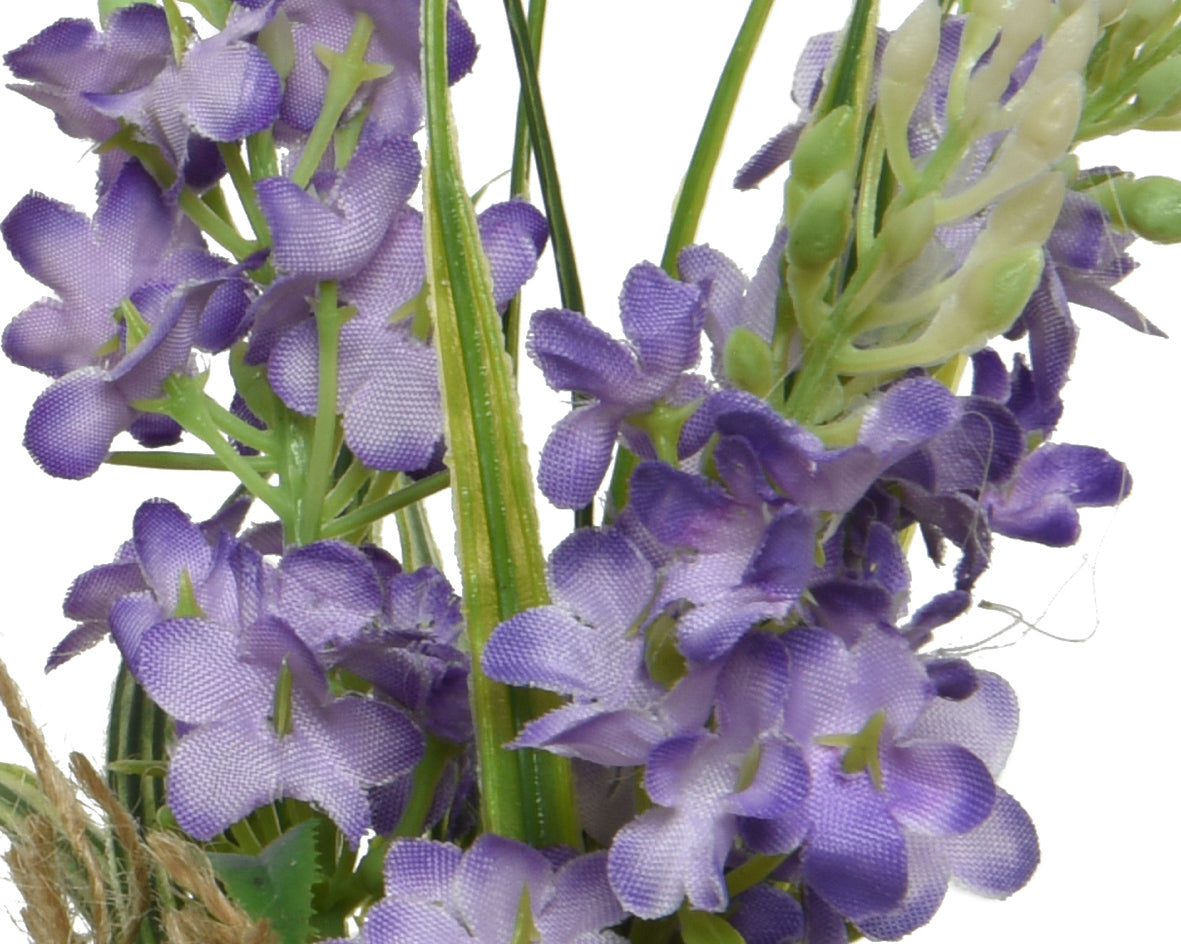 Polyester-Blumen aus Polyester, mit einem Bänder zusammengefernt