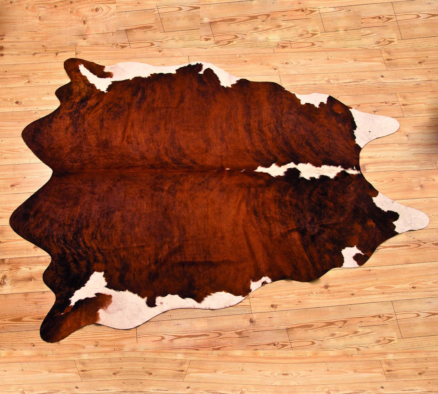 Teppich braun 100% Wolle 180x230 cm