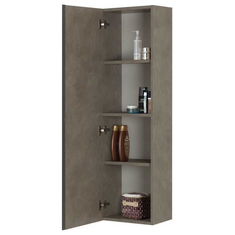Cenere Badezimmerwandschrank 40x27x h135 cm