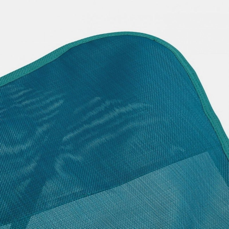 Klappbarer Strandstuhl aus wassergrünem Textilene BUTTERFLY GABICCE 77,5x81x H89 cm