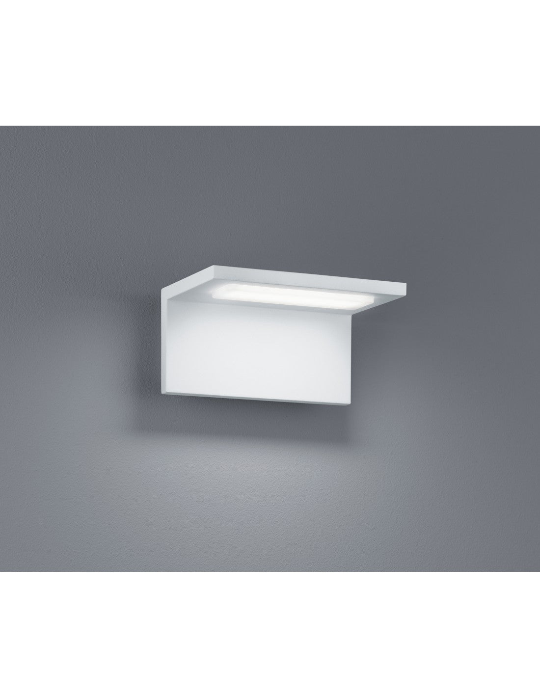 Außenwandleuchte Trave LED IP54 Weiß H8 cm Trio Lighting