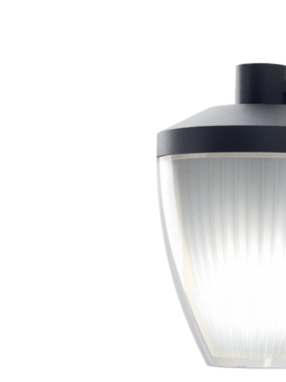 Applique In Basso E27 Linie ficus grafit