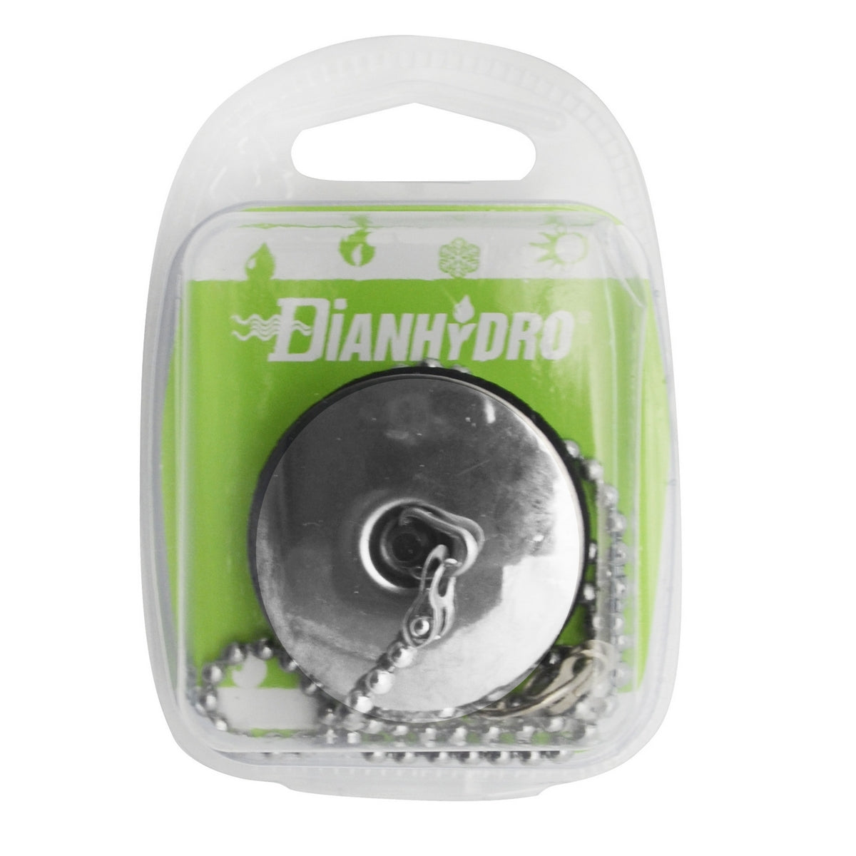 Gummistopfen für Wanne, mittlere Größe, Blisterverpackung