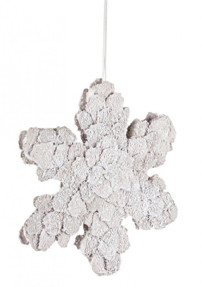 4x Anhänger Brigit Snowflake