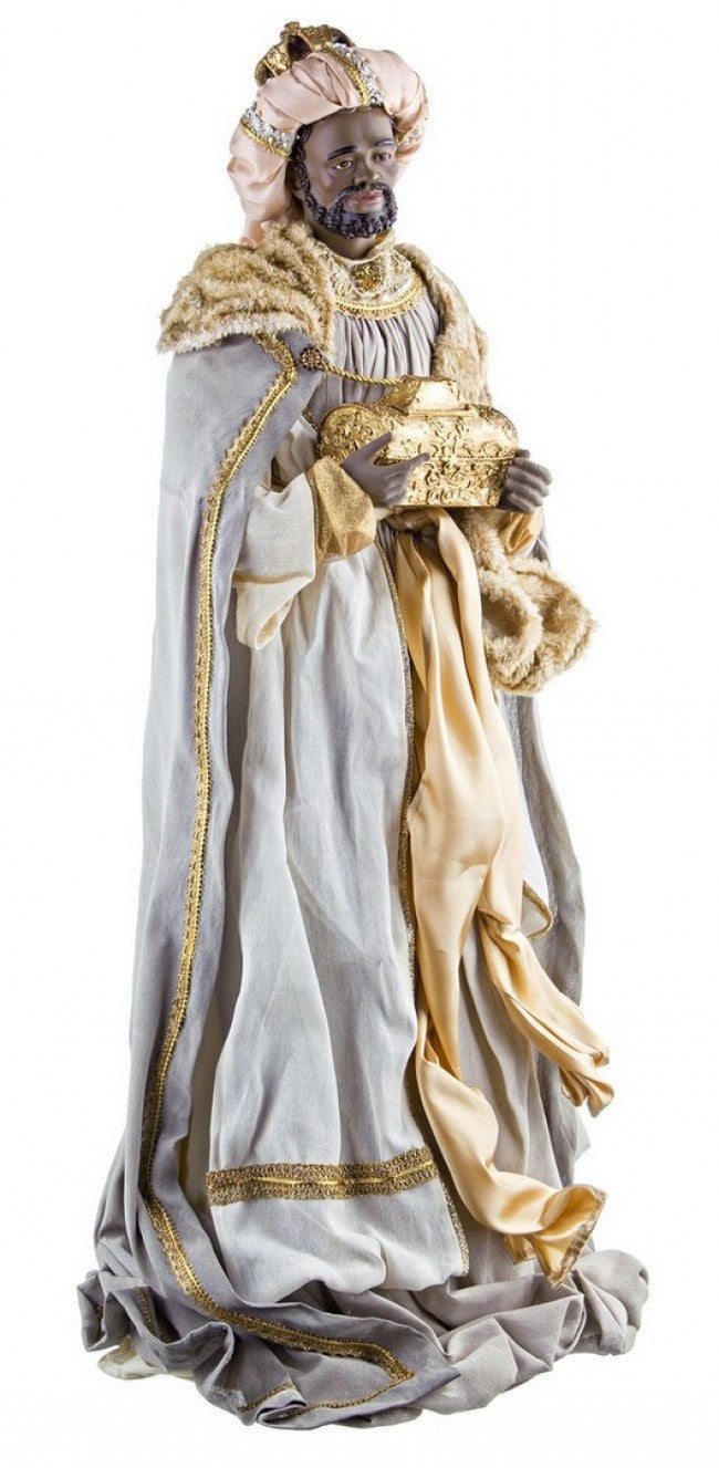 1x Figur König Magio Schwarz