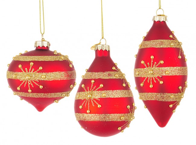 12x VT Glimmer Red Ass3 Anhänger