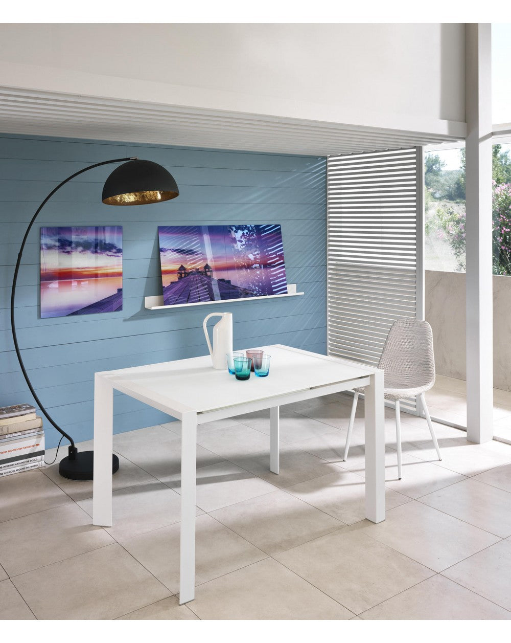 Ausziehbarer Tisch 122-182 x 80 cm - Pixel