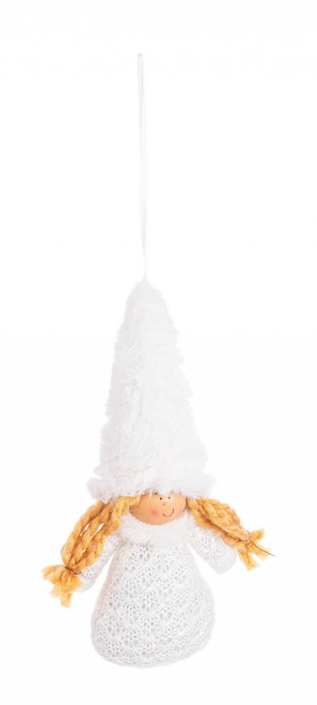 12x Anhänger Angel Glenn White H14