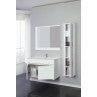 Komposition Bagno Zwei ante Linie Fabula Laccato Bianco 90x47x h57cm