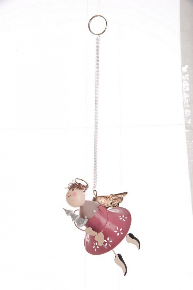 12x Anhänger Lewis Angelo Fuchsia