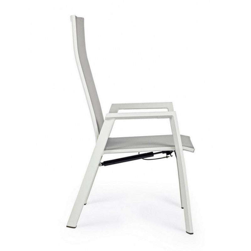 Steven Lunar Liegegarten-C-BR-Stuhl 59x72x112h cm