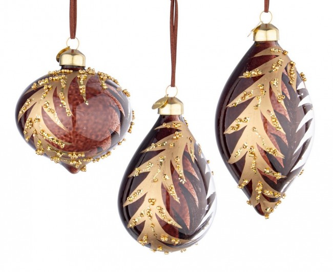 12x Anhänger VT Detail Brown