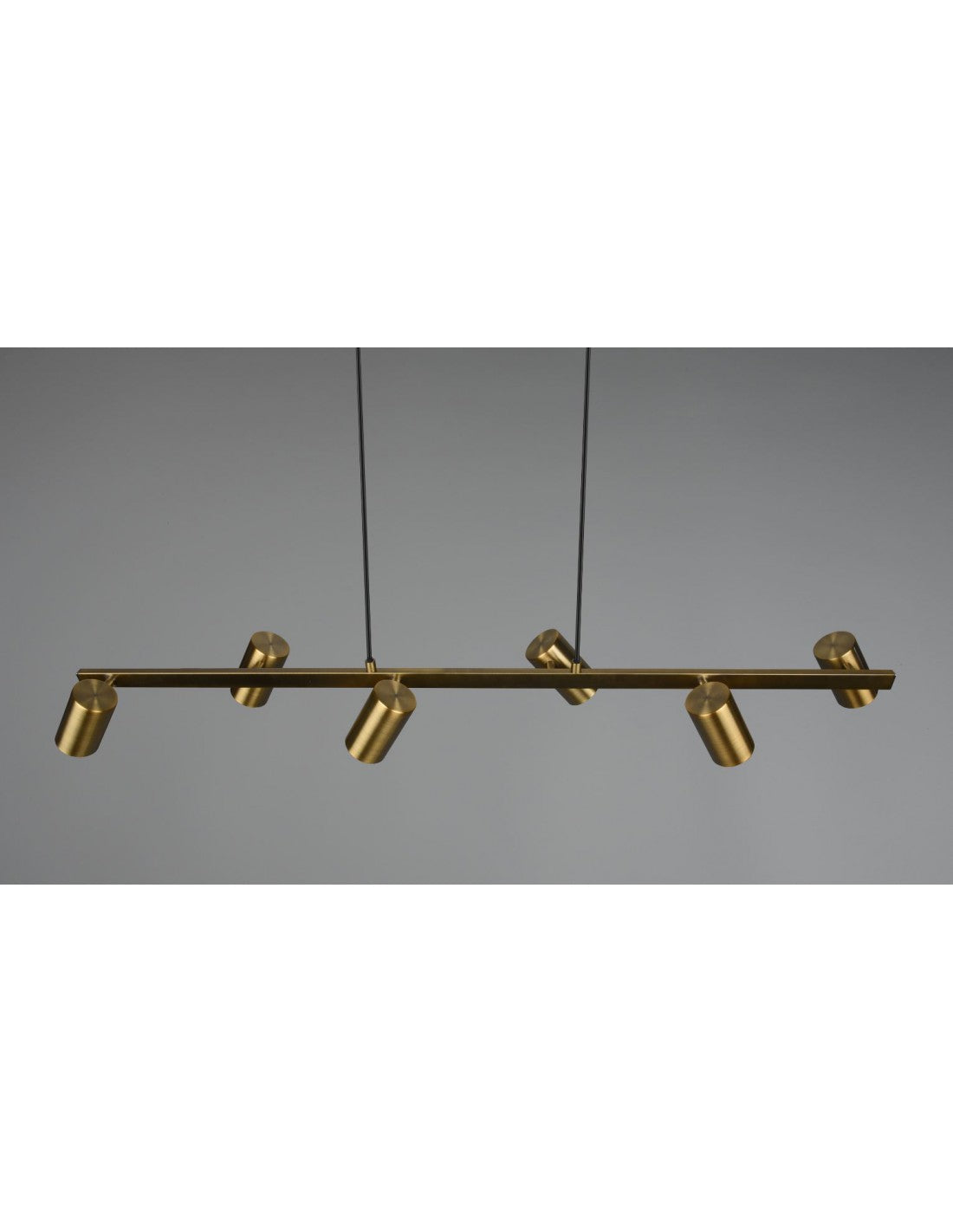 Kronleuchter 6-Strahler GU10 Einstellbare Marley Messing Aged Trio Beleuchtung