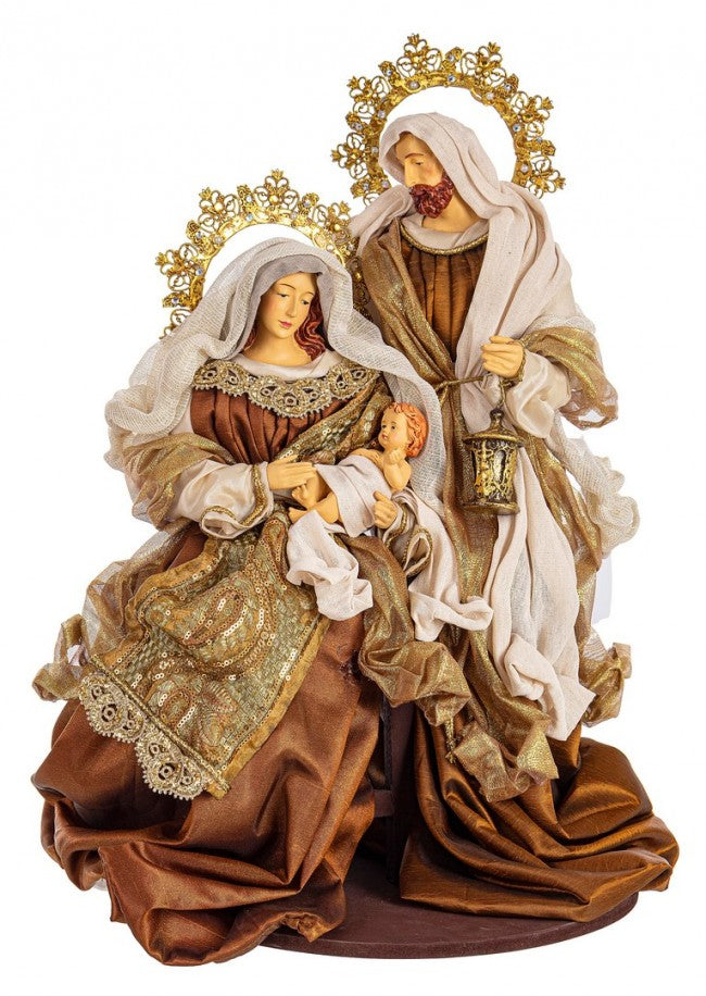 1x Heilige Familie Splendor Bronze Stand l