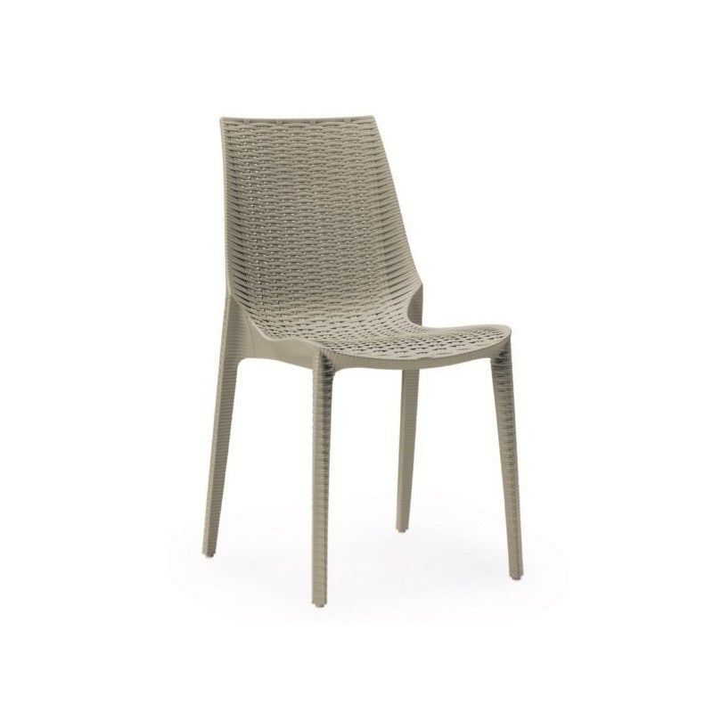 Lucrezia Stuhl Taupe Farbe Scab Outdoor