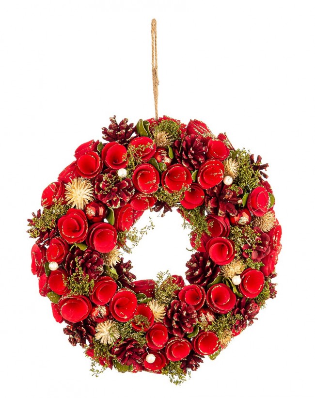 4x Crown Becky Red D33