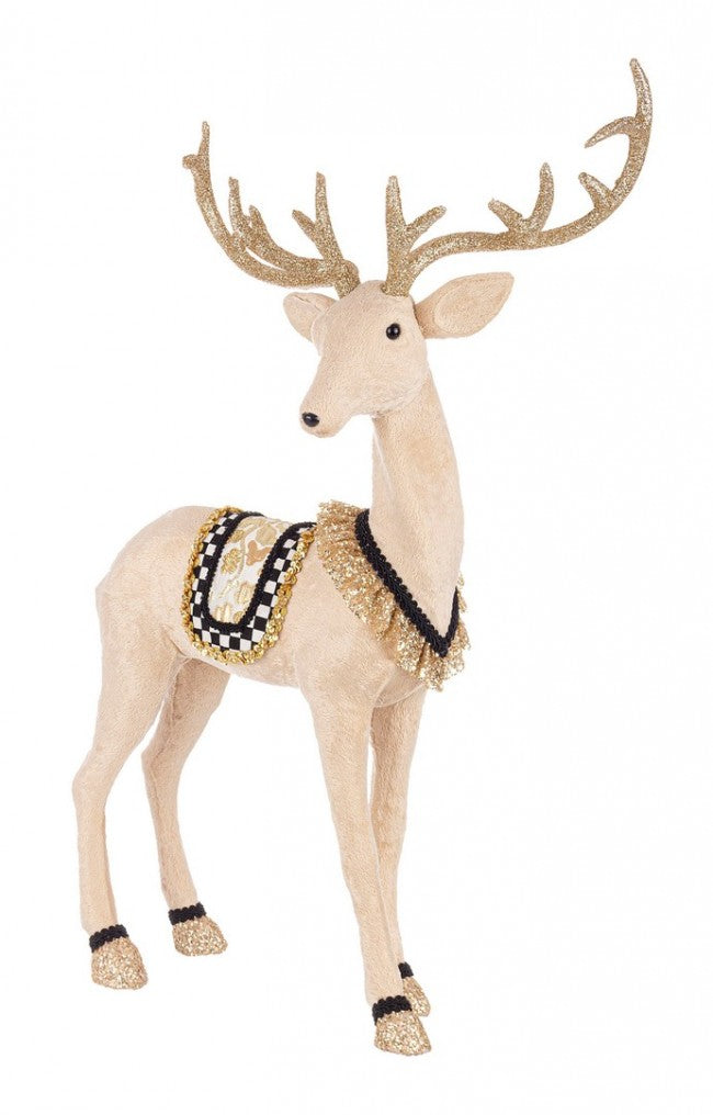 1x Rentier Schach Goldstand 55x73h