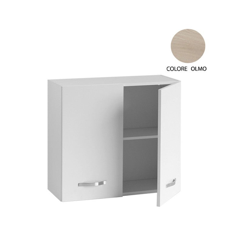 Wandschrank für Küche Ulme 2 Türen 80x30xH 72 cm