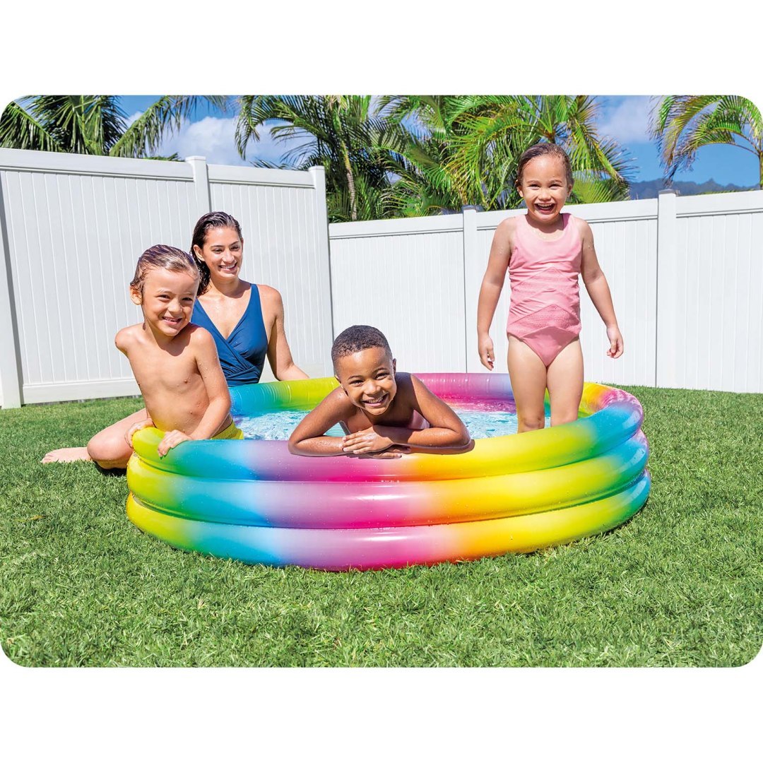 Piscina gonfiabile per bambini Geometria 147 x 33 cm
