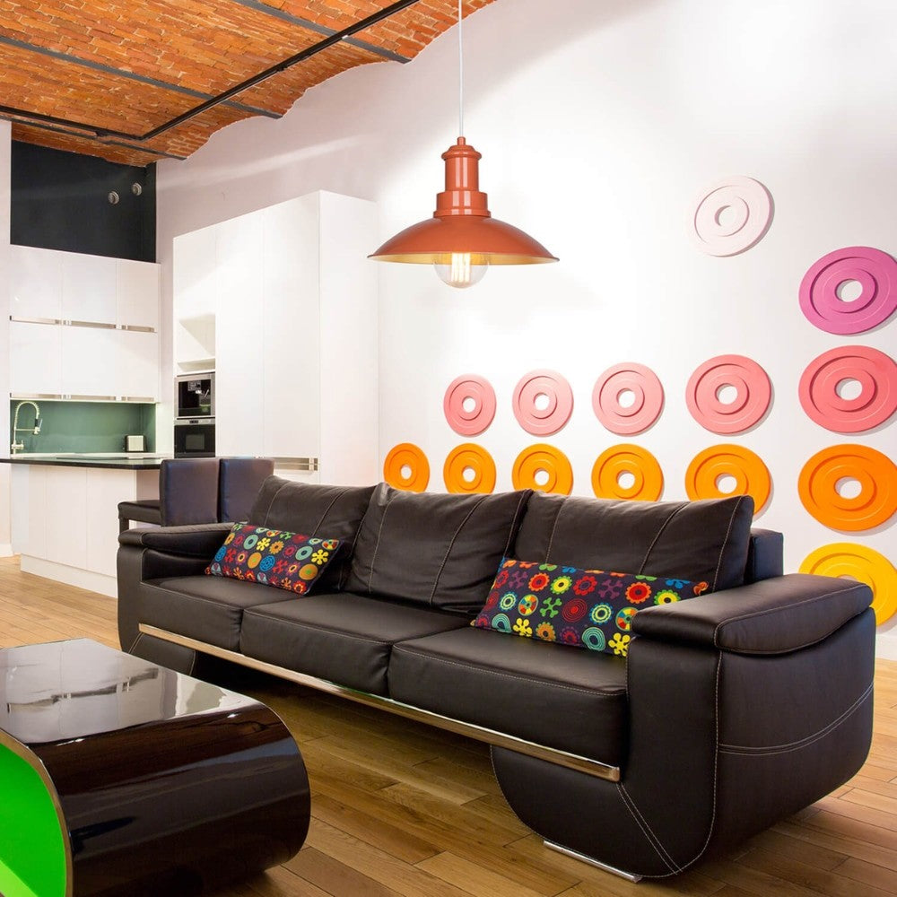 Lampada da soffitto Tran ASZ0917 colore arancione H83xL32.5