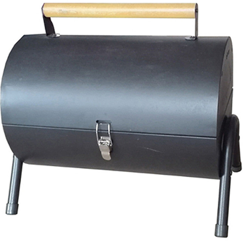 Barbecue portatile doppia griglia grande rettangolare a carbone H42xL37xP26,5 cm