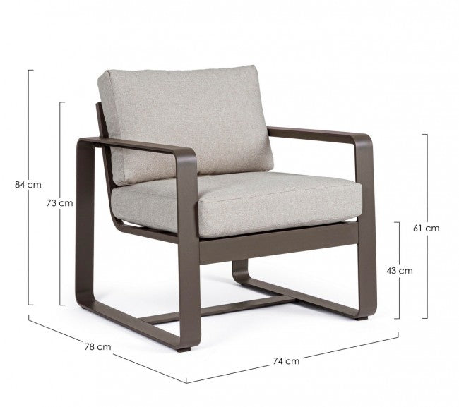 2x Sessel C-C Merrigan Coffee Yk14