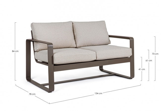 2P-Sofa C-C Merrigan Coffee Yk14