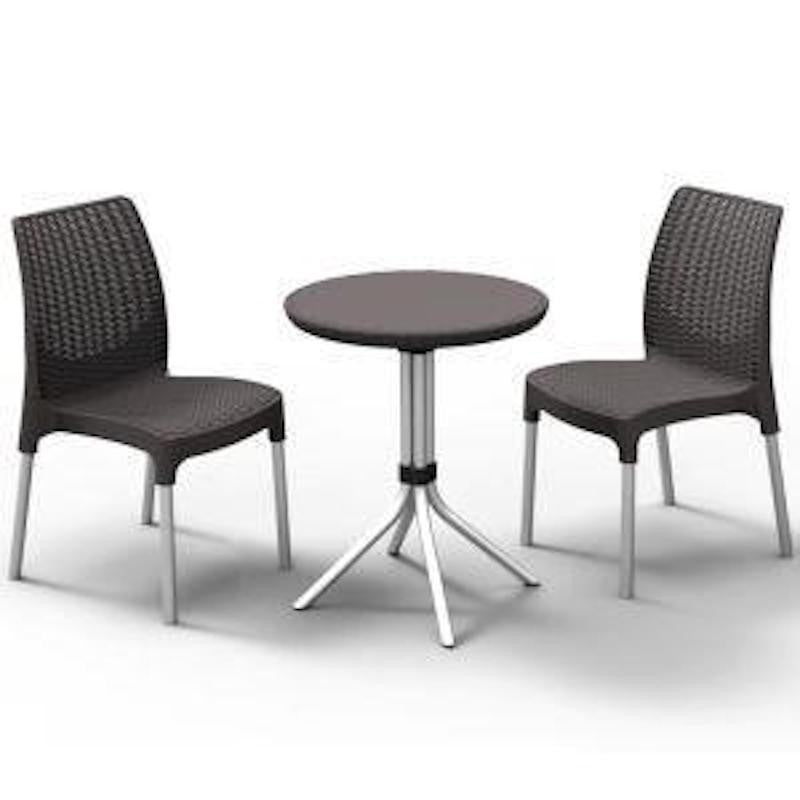 Keter Set aus Bistrot Chelsea Grafite