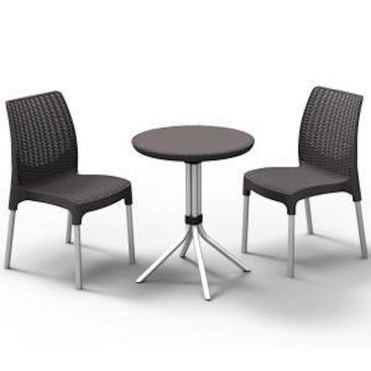 Keter Set aus Bistrot Chelsea Grafite