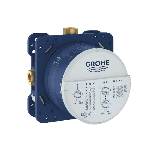 Schnelle Chrom-Einbau-Smartbox