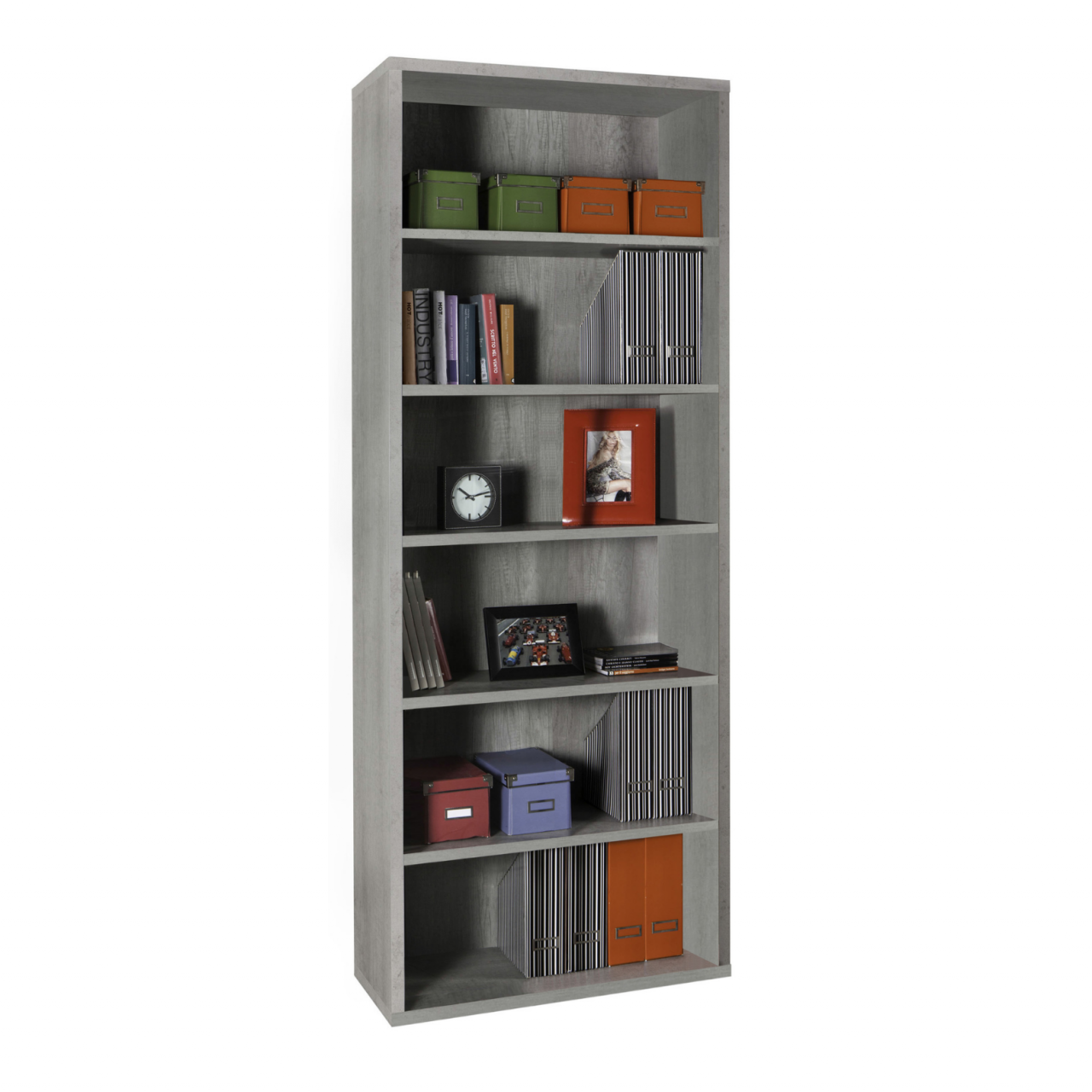 Bibliothek Cm.35, 7 x 81,6 x 217h Zement