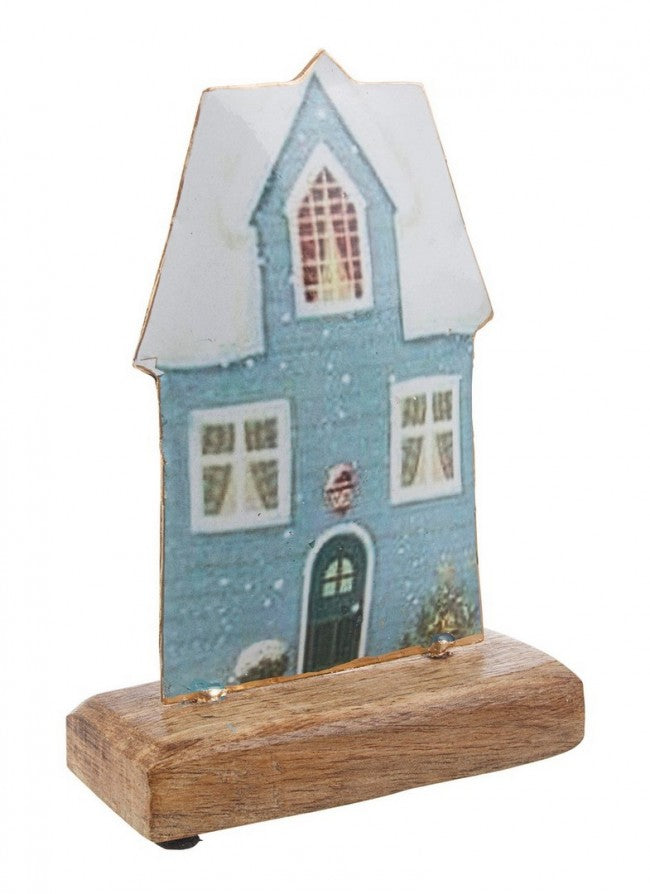 6x Luke Haus blau l stehend l