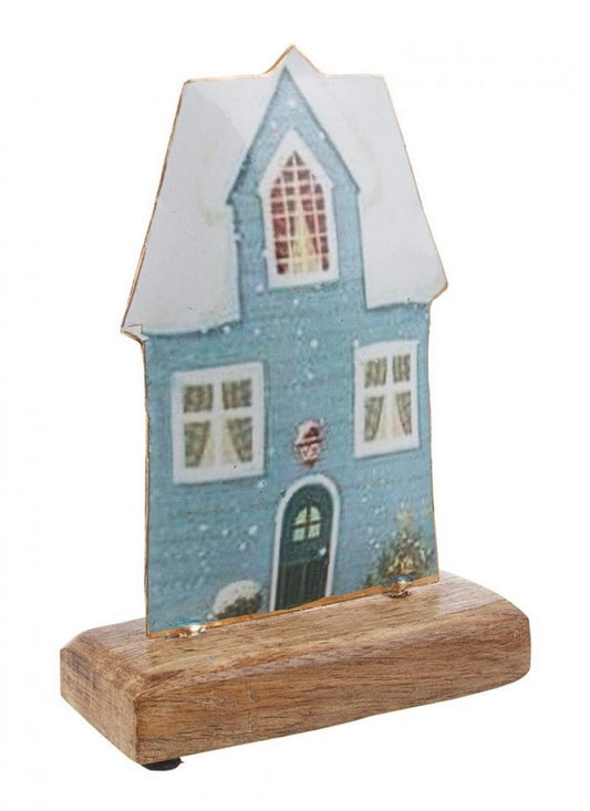 6x Luke Haus blau l stehend l