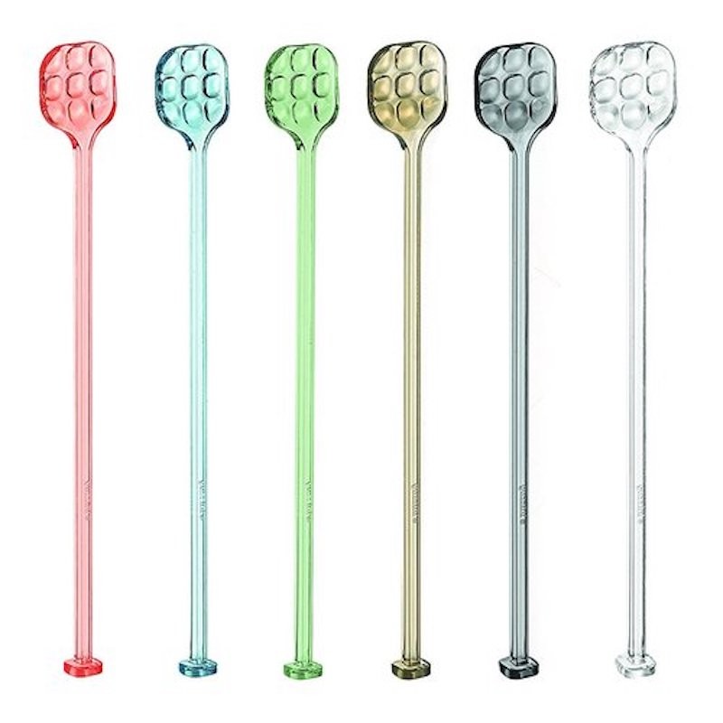 Set mit 6 „Tiffany“-Cocktaillöffeln