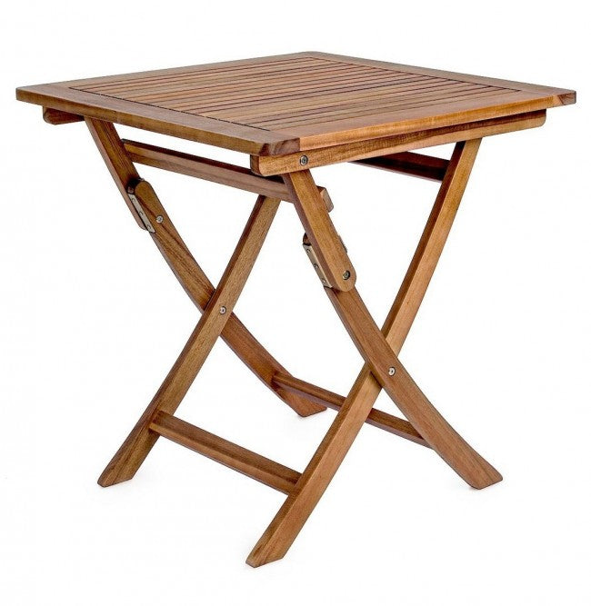 Noemi Tisch für Outdoor Klapp Akazienholz 70x70x h73 cm