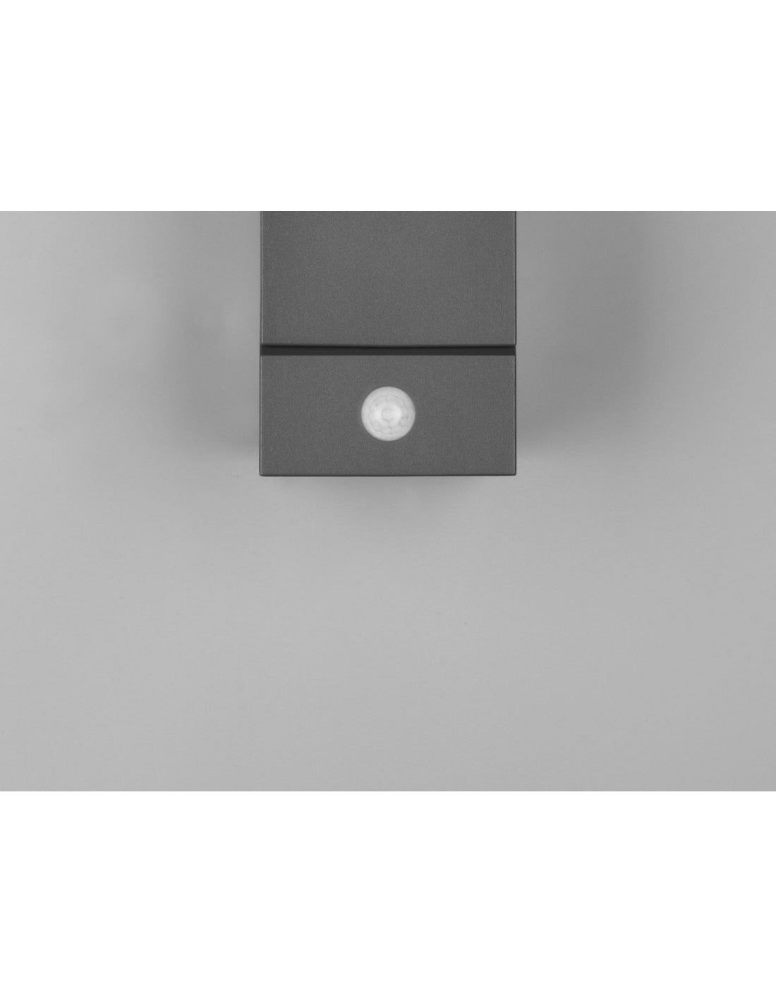 Avon verstellbare LED-Applikation Anthrazit Aluminium IP54 Bewegungssensor Trio-Beleuchtung