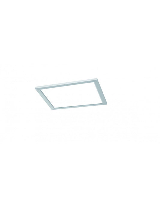 Plafoniera Quadrata Griffin Led Deinbarer Rgbw Nichel 29x29 cm Trio Lighting