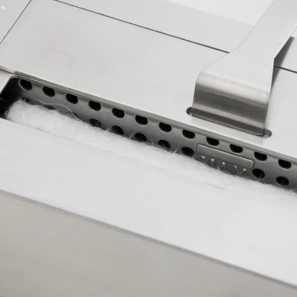 Bioethanolkamin Cambridge Bodenbiokamin aus weißem Holz 110x37xh.102 cm