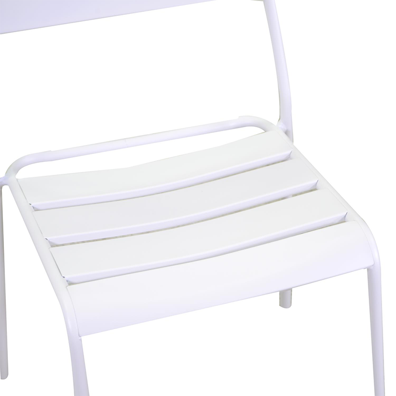 Sedia In AllAluminium Rovigo Bianca