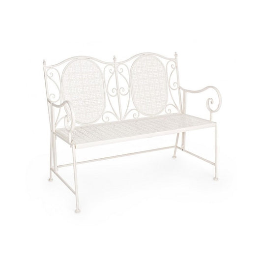 Klappbare Zweisitzer-Stahlbank Bianca EMILY 115x60x h92 cm