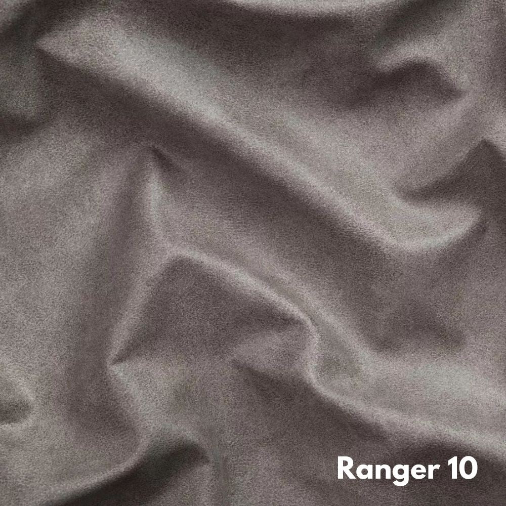 Chicago 3-Sitzer-Liegesofa silbergrau Ranger 10