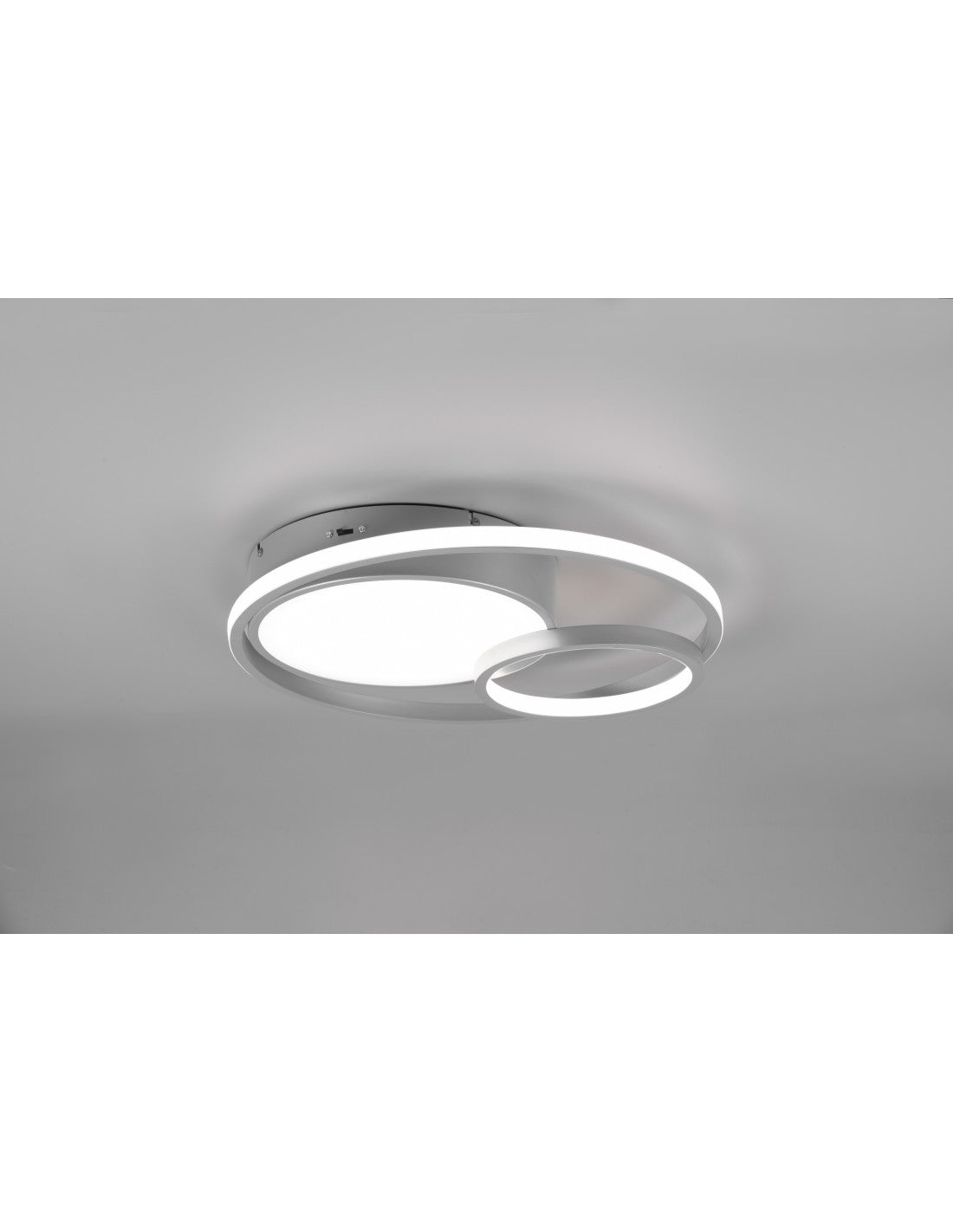 Deckenleuchte Moderne Vuelta Aluminium 3 Led Dimmer 28w Trio Beleuchtung