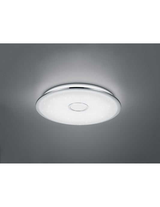 Große Deckenlampe Led Dimmer Osaka Ø65 cm Sterne Effekt Trio Beleuchtung