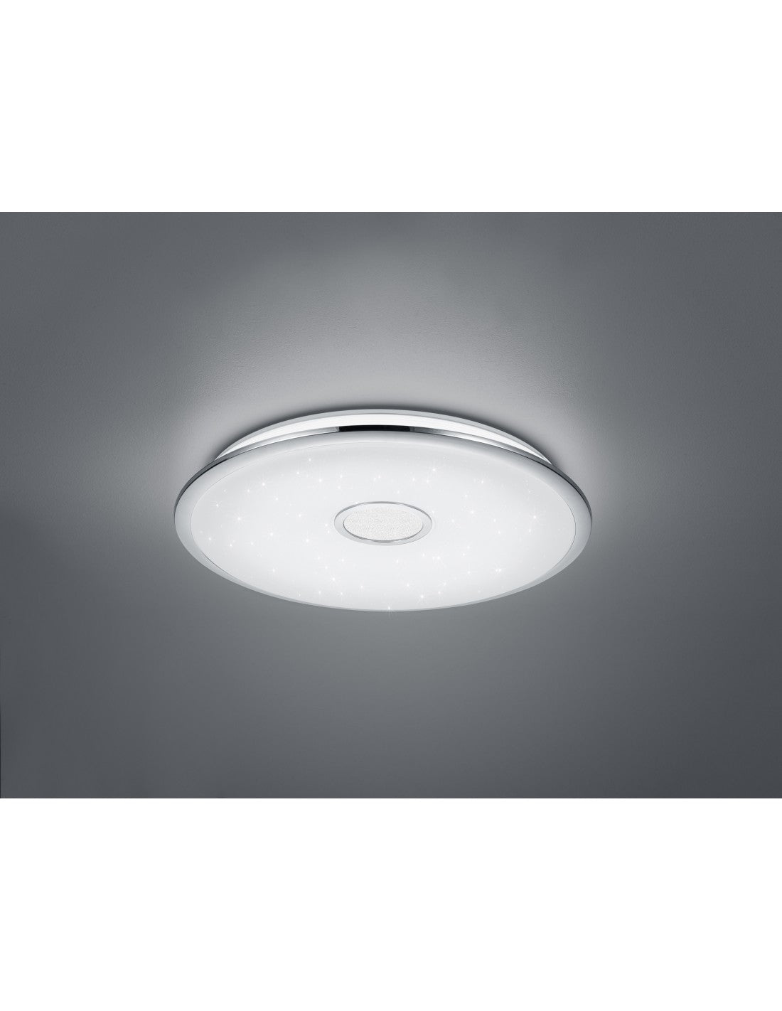 Große Deckenlampe Led Dimmer Osaka Ø65 cm Sterne Effekt Trio Beleuchtung