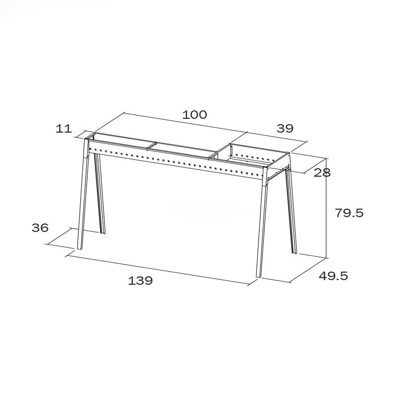 Torino 100 Eisenspießgrill + 40 Grillschott-Kit