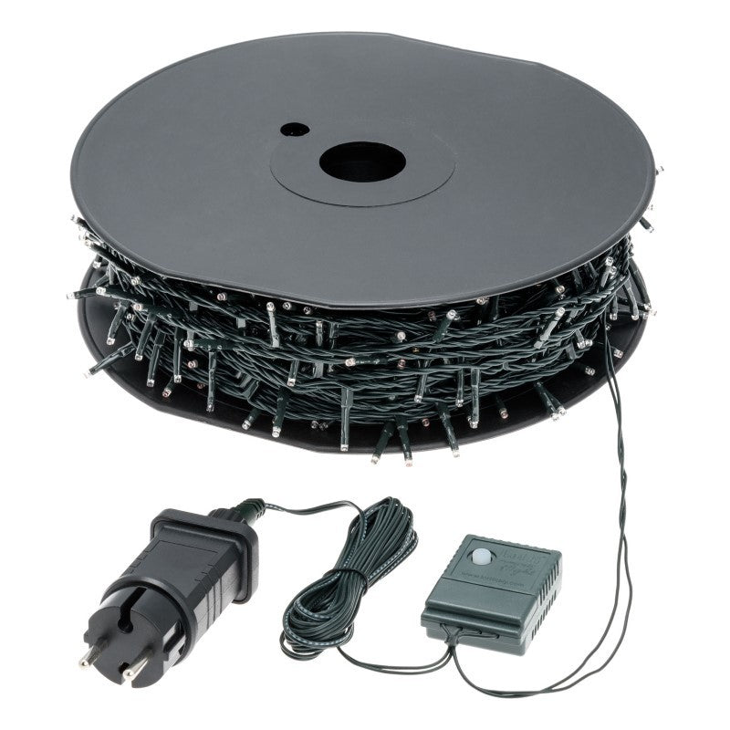 Traditionelle 60,5-m-Kette mit 1000 LEDs auf Rolle