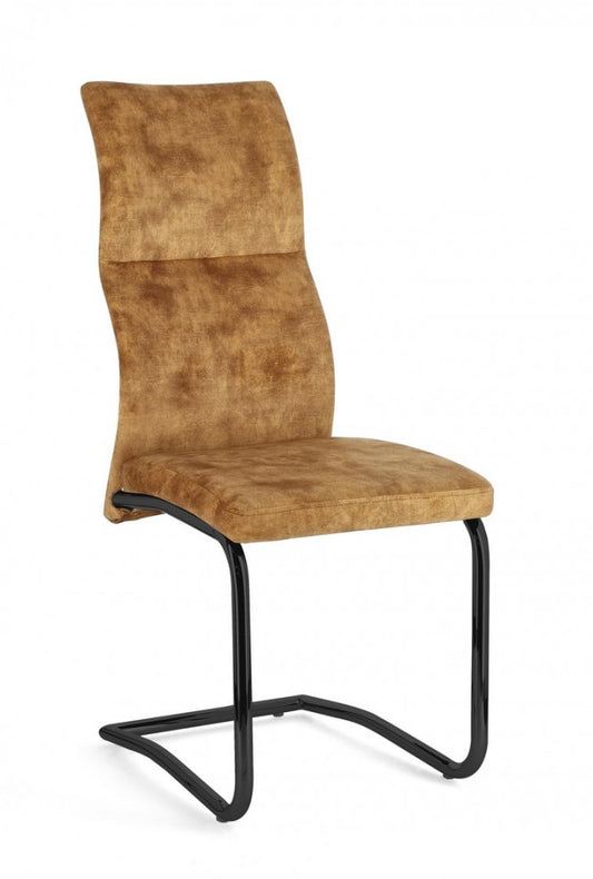 4x Sedia Thelma Gelb-Gelb